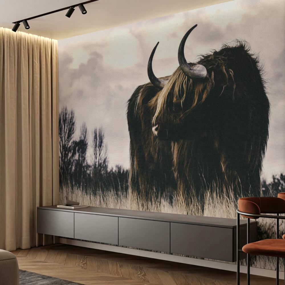 walls by patel 5 digital print wallpaper longhorn