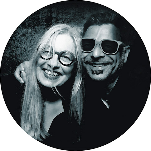 Portrait Kathrin and Mark Patel