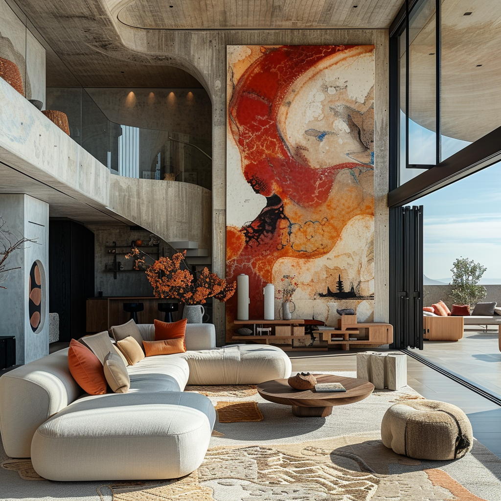 Fototapete mit Farbverlauf