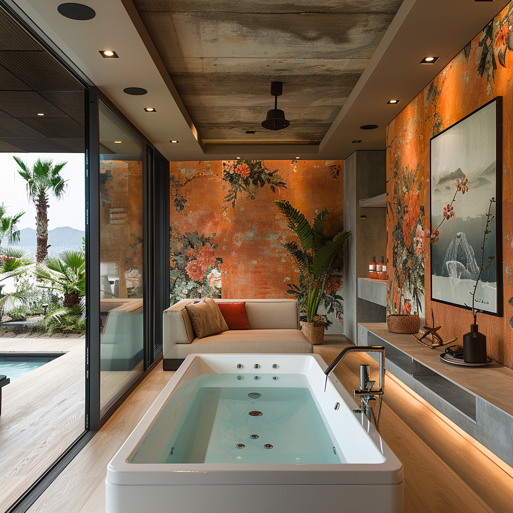 Vintage Digitaldrucktapete