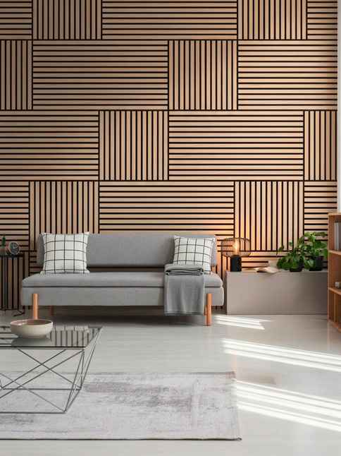 Smart combined acoustic panels