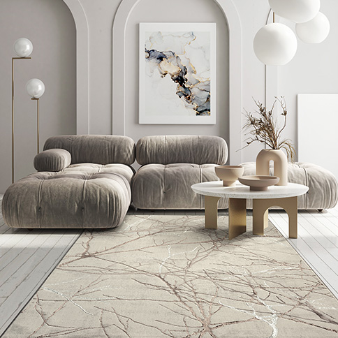 Photo de la chambre avec moquette crème