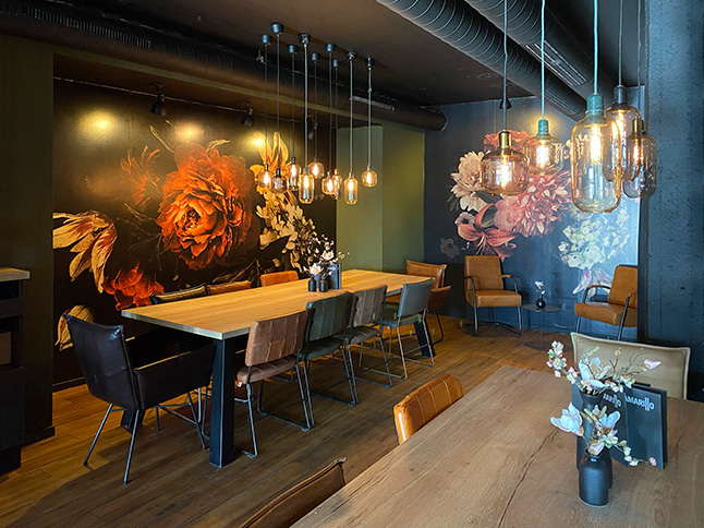 Fototapete im Restaurant Camarillo Bremen