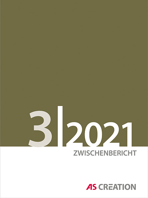 Cover Zwischenbericht Q3 2021 A.S. Création