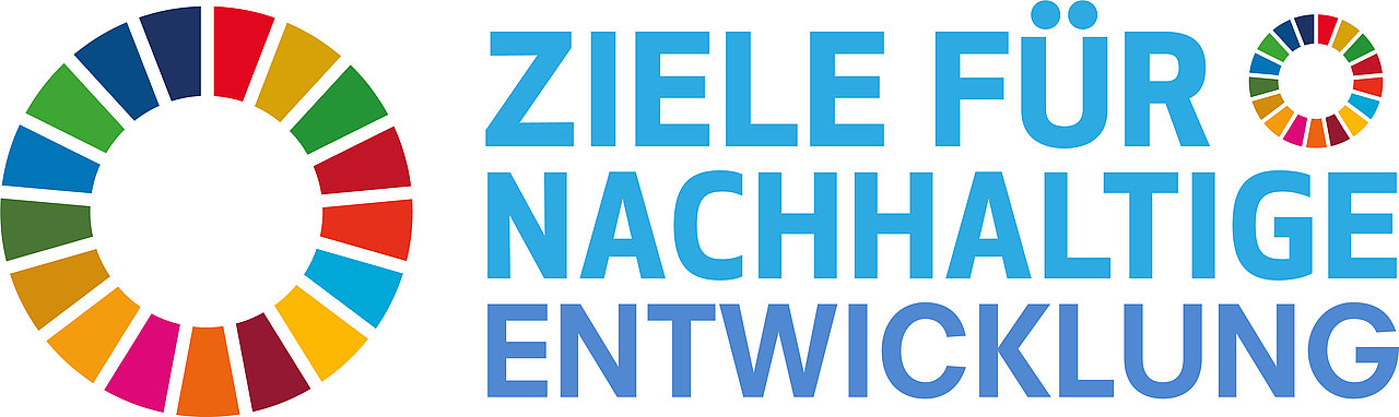 Logo Ziele für nachhaltige Entwicklung