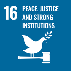 16th Goal - Peace, justice and strong institutions