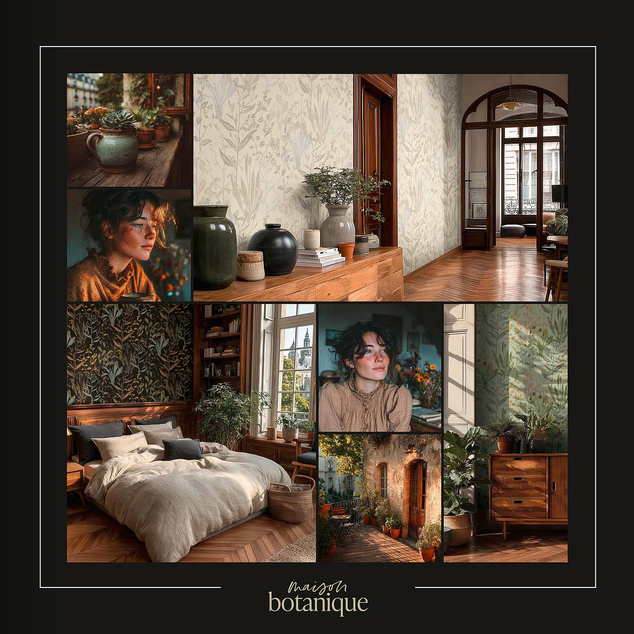 wallpaper collection Vibes & Styles Maison Botanique