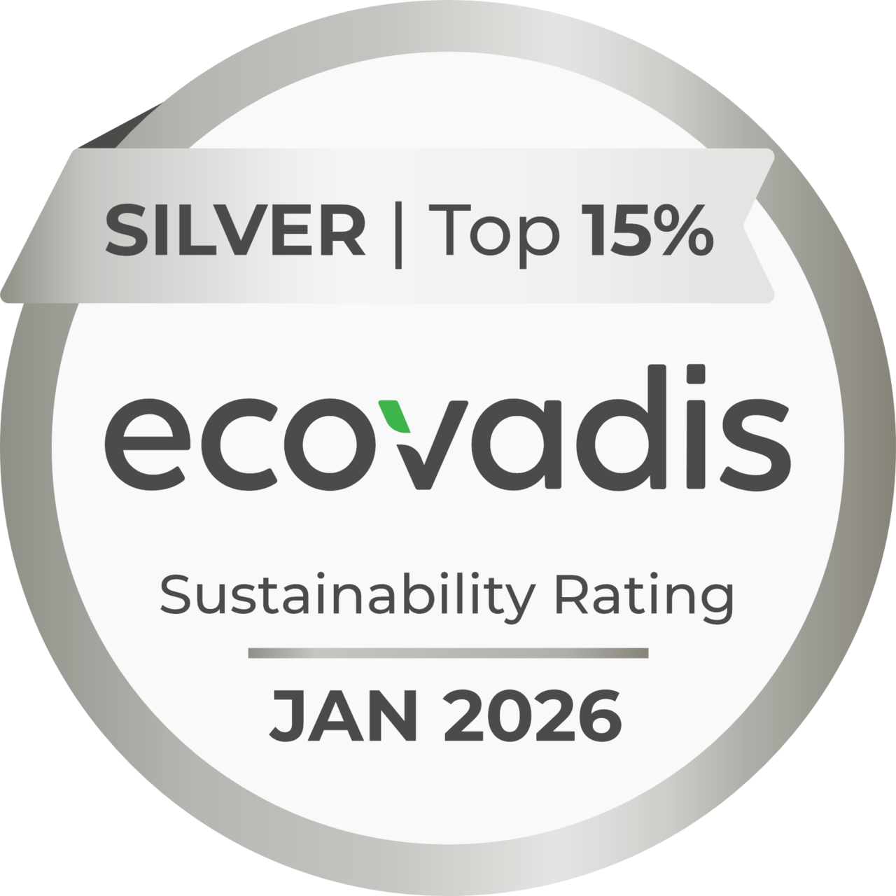 EcoVadis Medal 2026