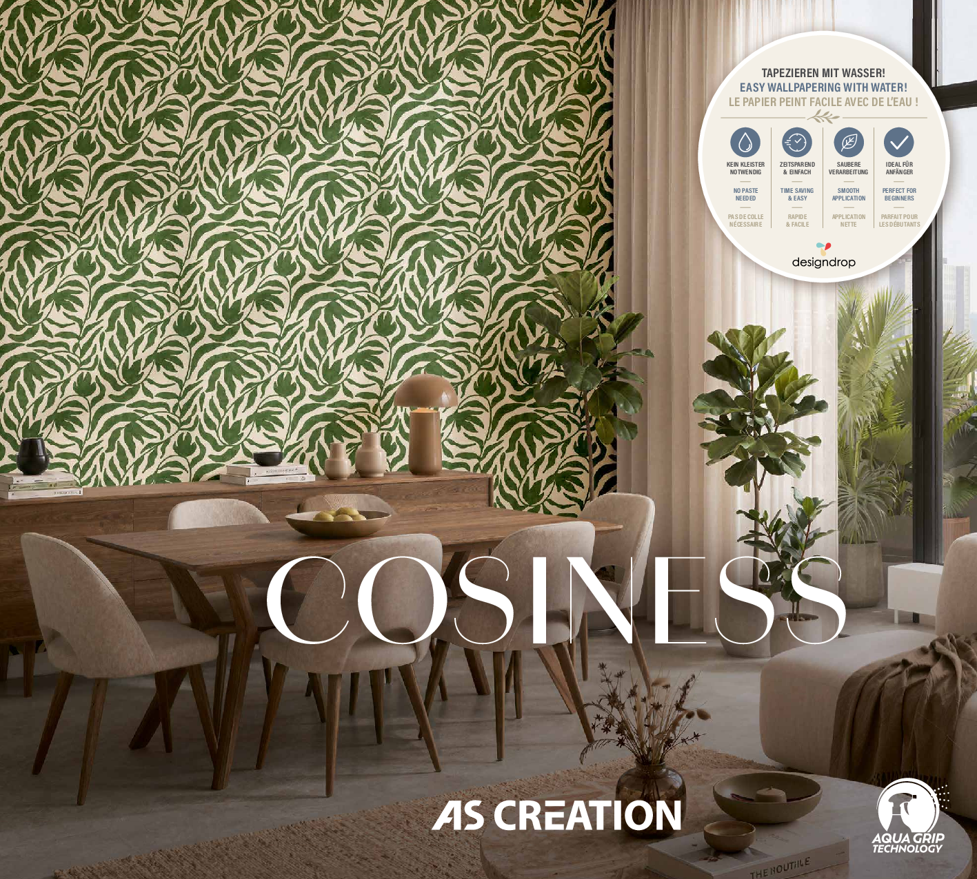 Digital sample card for Cosiness