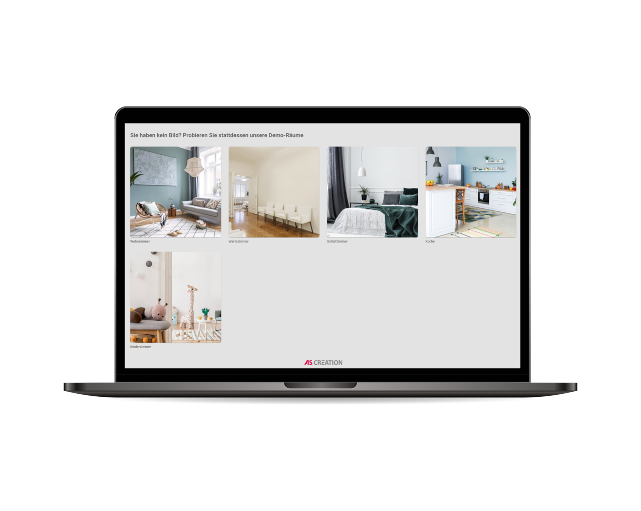 Screen capture Room visualisation tool